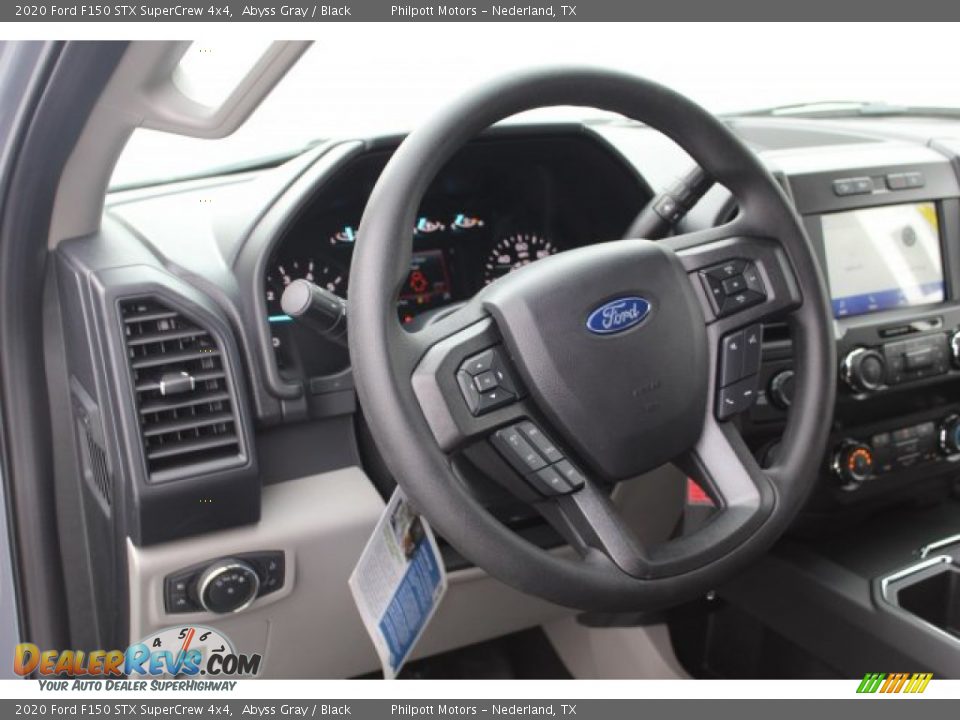 2020 Ford F150 STX SuperCrew 4x4 Abyss Gray / Black Photo #12