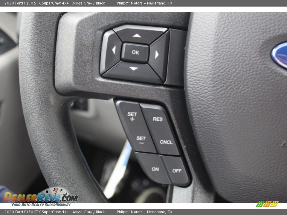 2020 Ford F150 STX SuperCrew 4x4 Abyss Gray / Black Photo #13