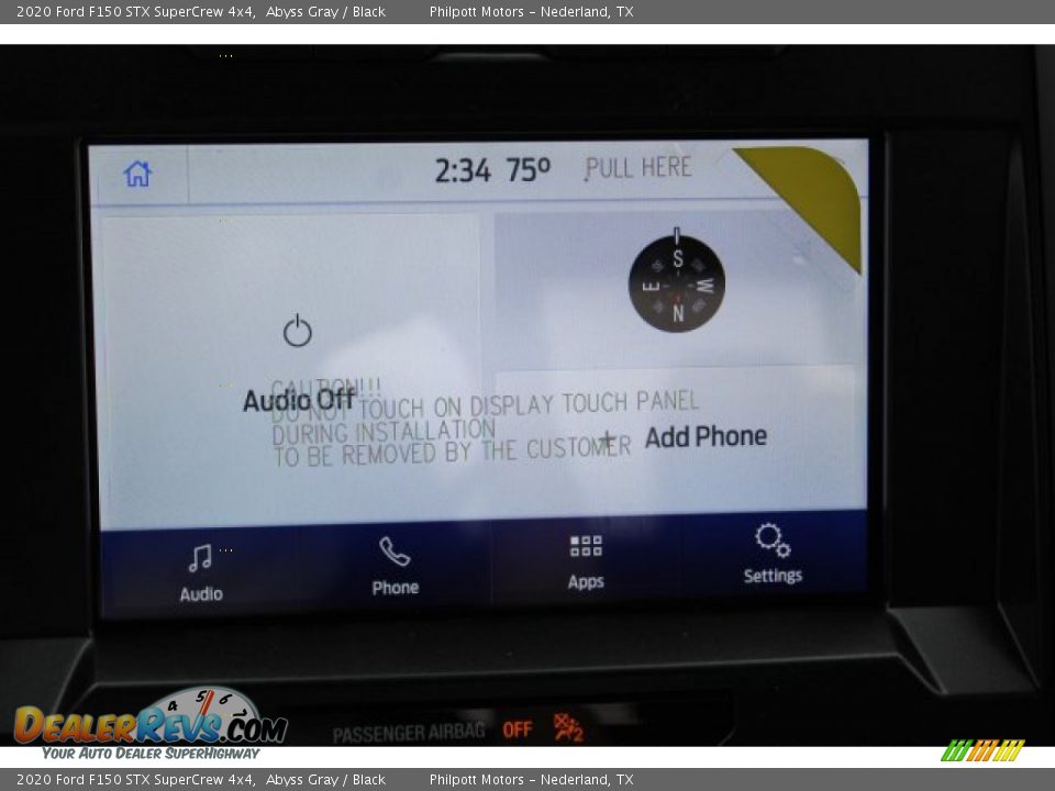 2020 Ford F150 STX SuperCrew 4x4 Abyss Gray / Black Photo #17