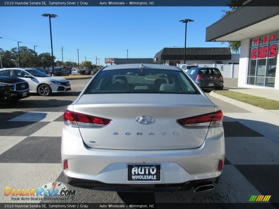 2019 Hyundai Sonata SE Symphony Silver / Gray Photo #4