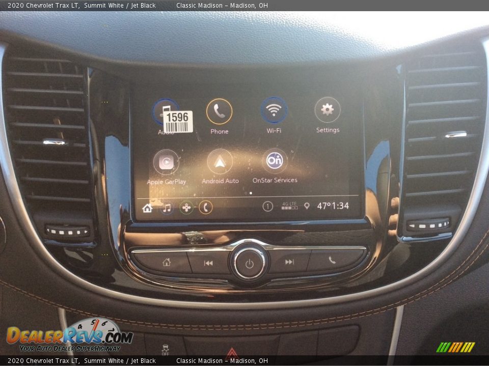2020 Chevrolet Trax LT Summit White / Jet Black Photo #14