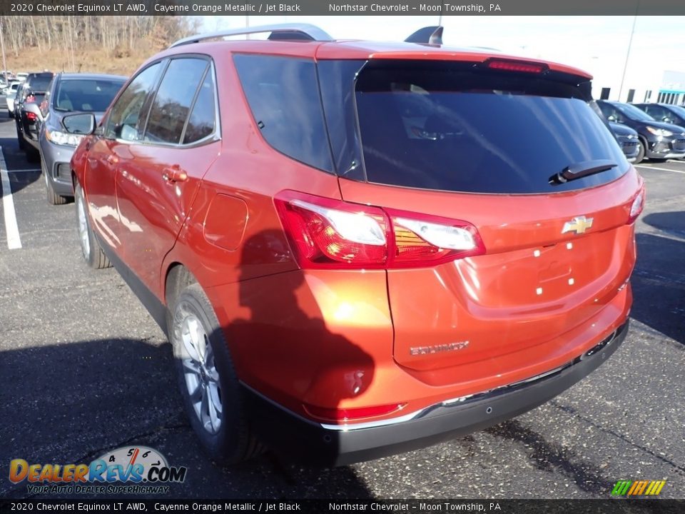 2020 Chevrolet Equinox LT AWD Cayenne Orange Metallic / Jet Black Photo #3