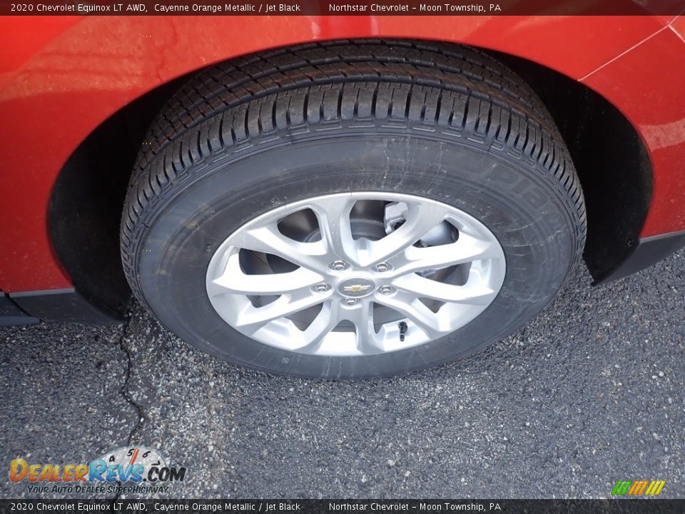 2020 Chevrolet Equinox LT AWD Cayenne Orange Metallic / Jet Black Photo #8
