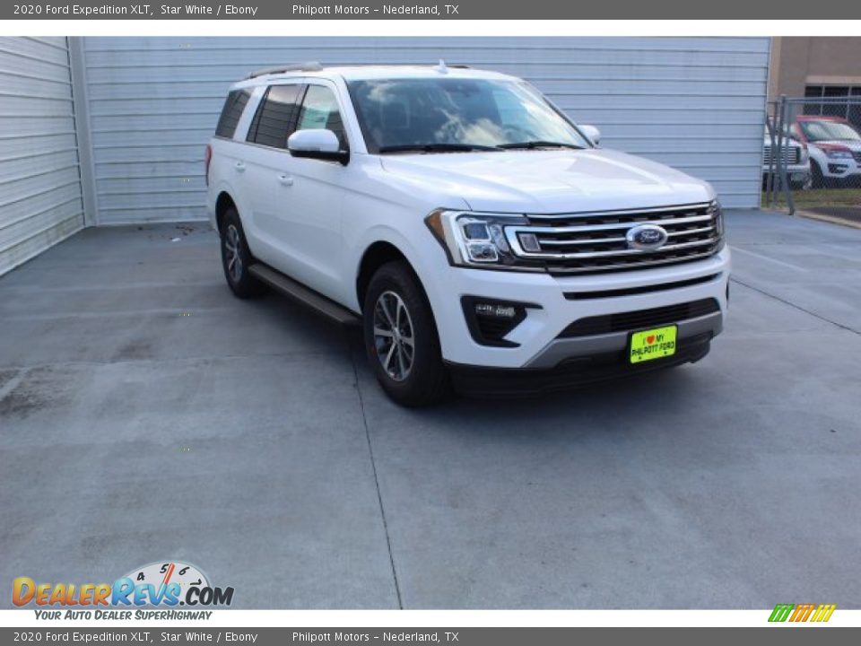 2020 Ford Expedition XLT Star White / Ebony Photo #2