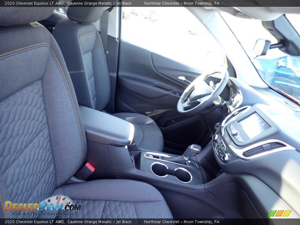 2020 Chevrolet Equinox LT AWD Cayenne Orange Metallic / Jet Black Photo #9