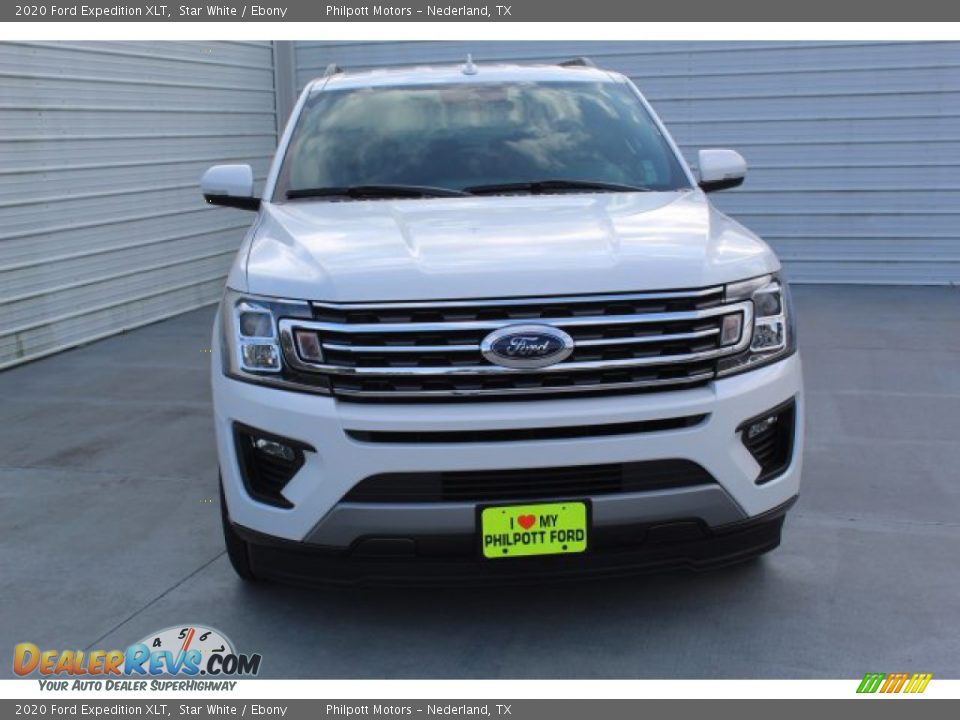 2020 Ford Expedition XLT Star White / Ebony Photo #3