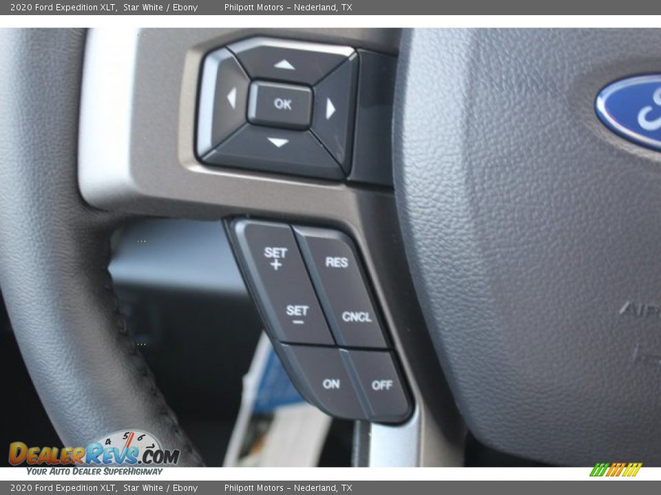 2020 Ford Expedition XLT Star White / Ebony Photo #14