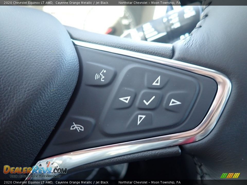 2020 Chevrolet Equinox LT AWD Cayenne Orange Metallic / Jet Black Photo #18