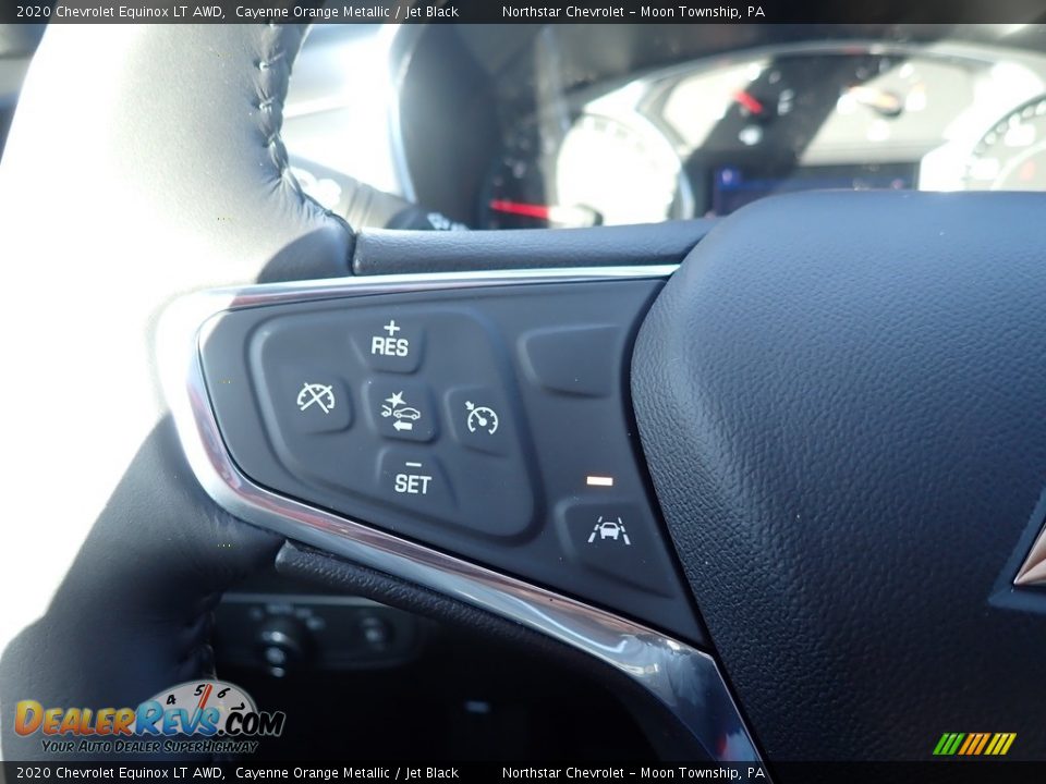 2020 Chevrolet Equinox LT AWD Cayenne Orange Metallic / Jet Black Photo #19