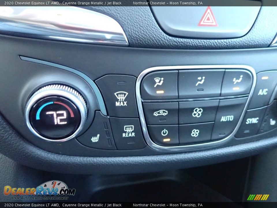 2020 Chevrolet Equinox LT AWD Cayenne Orange Metallic / Jet Black Photo #20