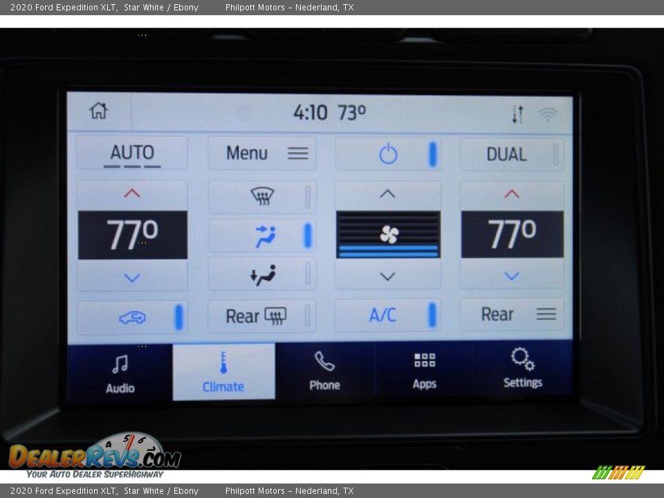 2020 Ford Expedition XLT Star White / Ebony Photo #18