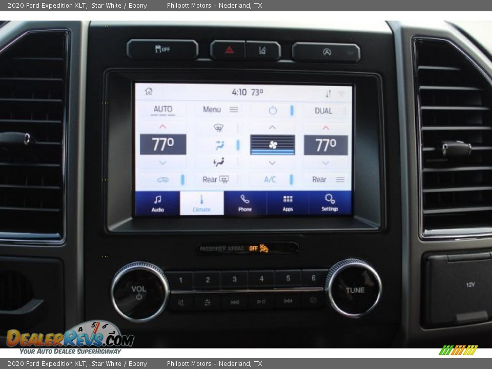 2020 Ford Expedition XLT Star White / Ebony Photo #19