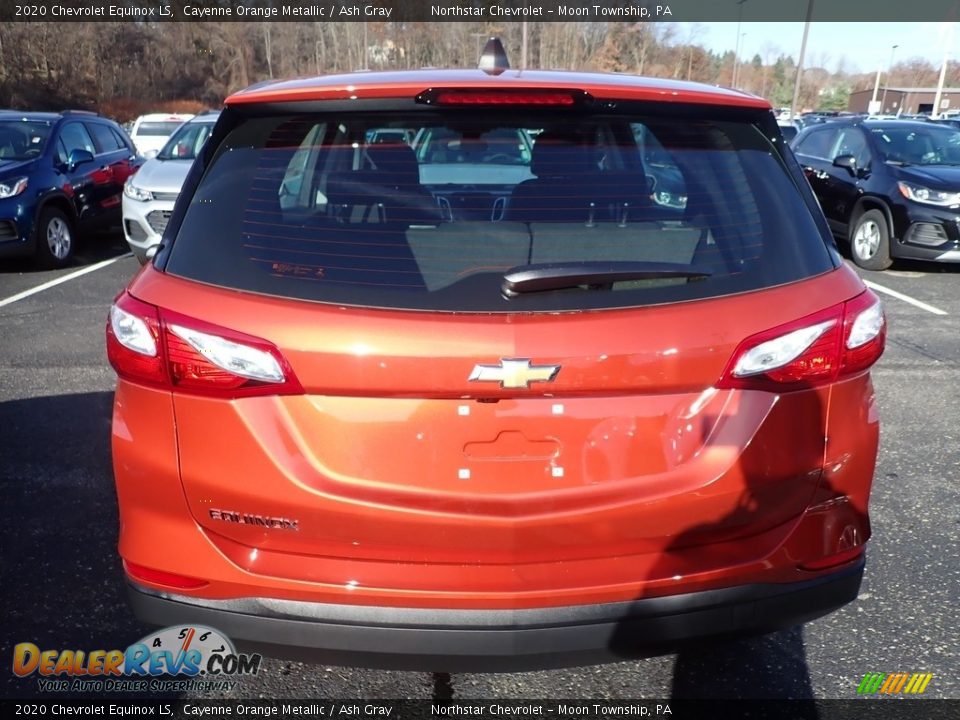 2020 Chevrolet Equinox LS Cayenne Orange Metallic / Ash Gray Photo #4