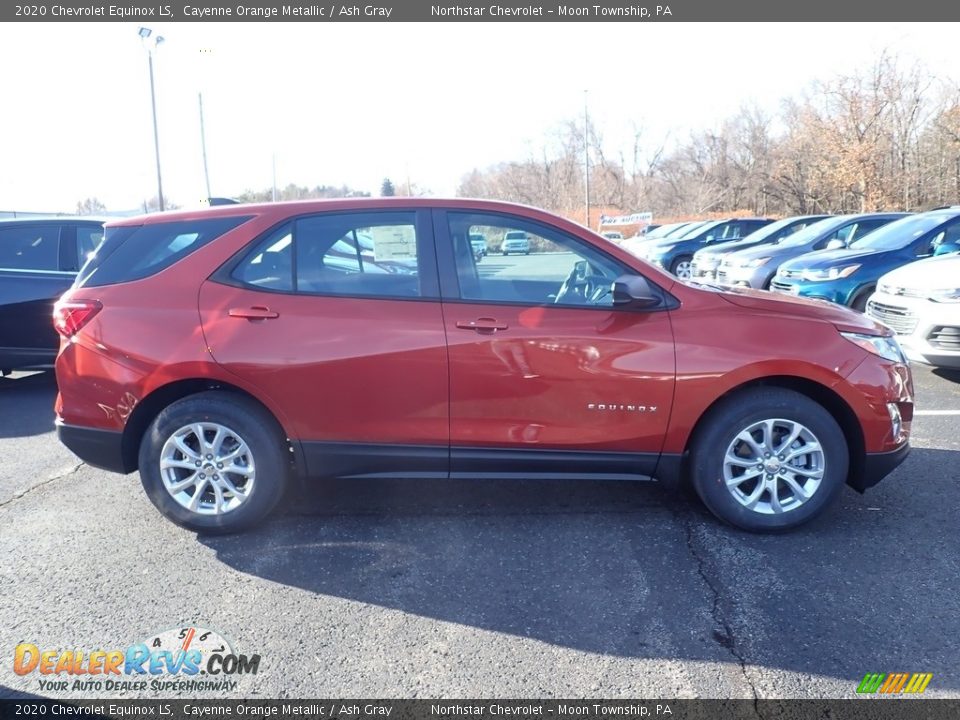 2020 Chevrolet Equinox LS Cayenne Orange Metallic / Ash Gray Photo #6
