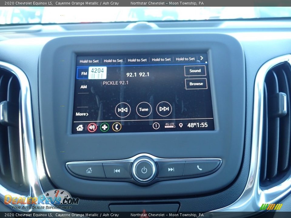 2020 Chevrolet Equinox LS Cayenne Orange Metallic / Ash Gray Photo #16