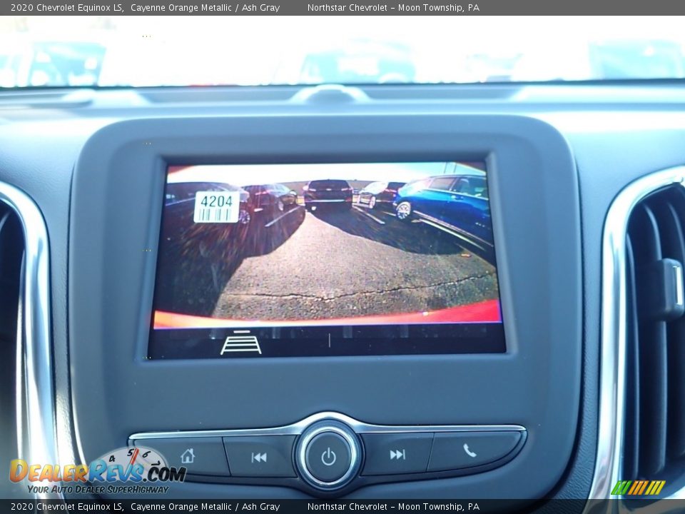 2020 Chevrolet Equinox LS Cayenne Orange Metallic / Ash Gray Photo #17