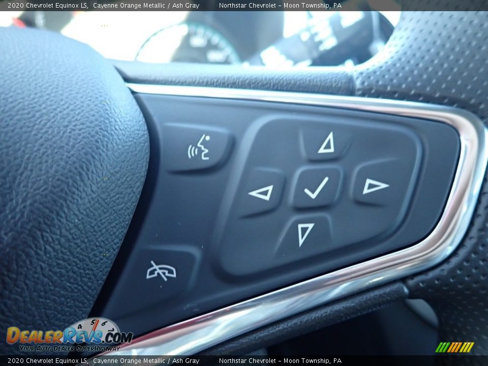 2020 Chevrolet Equinox LS Cayenne Orange Metallic / Ash Gray Photo #18