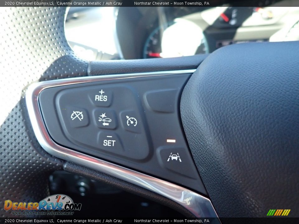 2020 Chevrolet Equinox LS Cayenne Orange Metallic / Ash Gray Photo #19