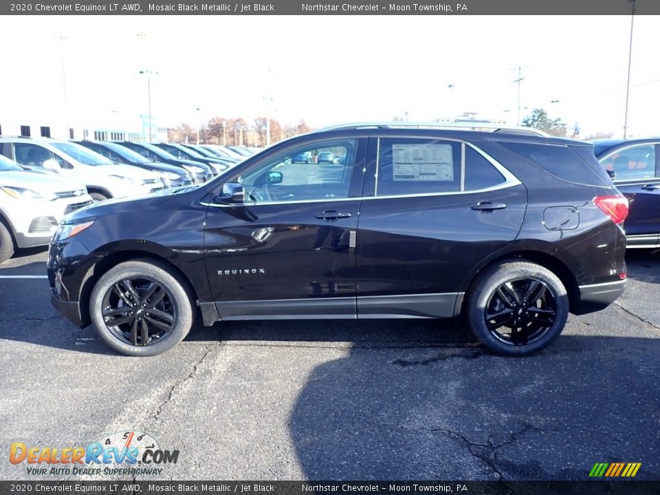 2020 Chevrolet Equinox LT AWD Mosaic Black Metallic / Jet Black Photo #2