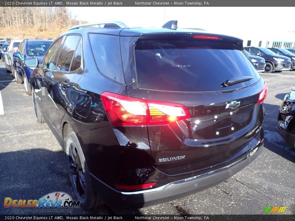 2020 Chevrolet Equinox LT AWD Mosaic Black Metallic / Jet Black Photo #3