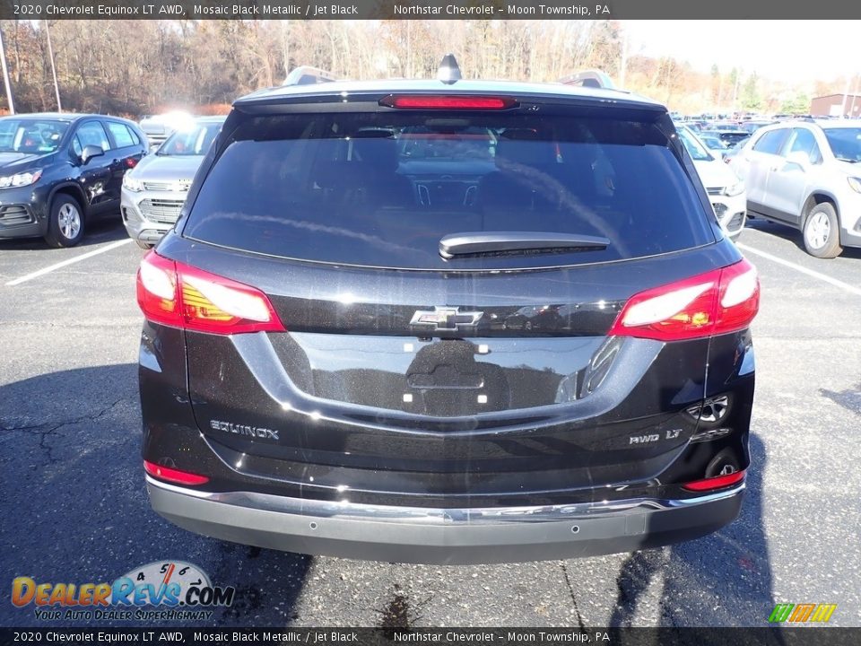 2020 Chevrolet Equinox LT AWD Mosaic Black Metallic / Jet Black Photo #4