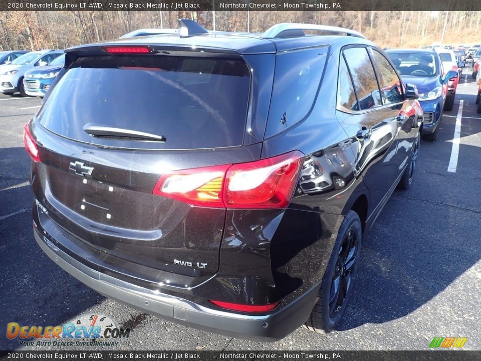 2020 Chevrolet Equinox LT AWD Mosaic Black Metallic / Jet Black Photo #5