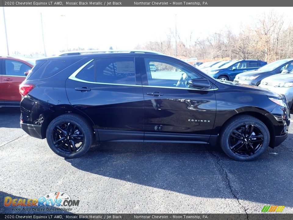 2020 Chevrolet Equinox LT AWD Mosaic Black Metallic / Jet Black Photo #6
