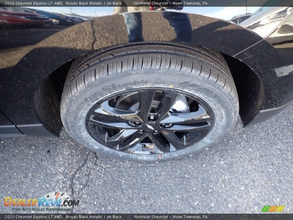 2020 Chevrolet Equinox LT AWD Mosaic Black Metallic / Jet Black Photo #8