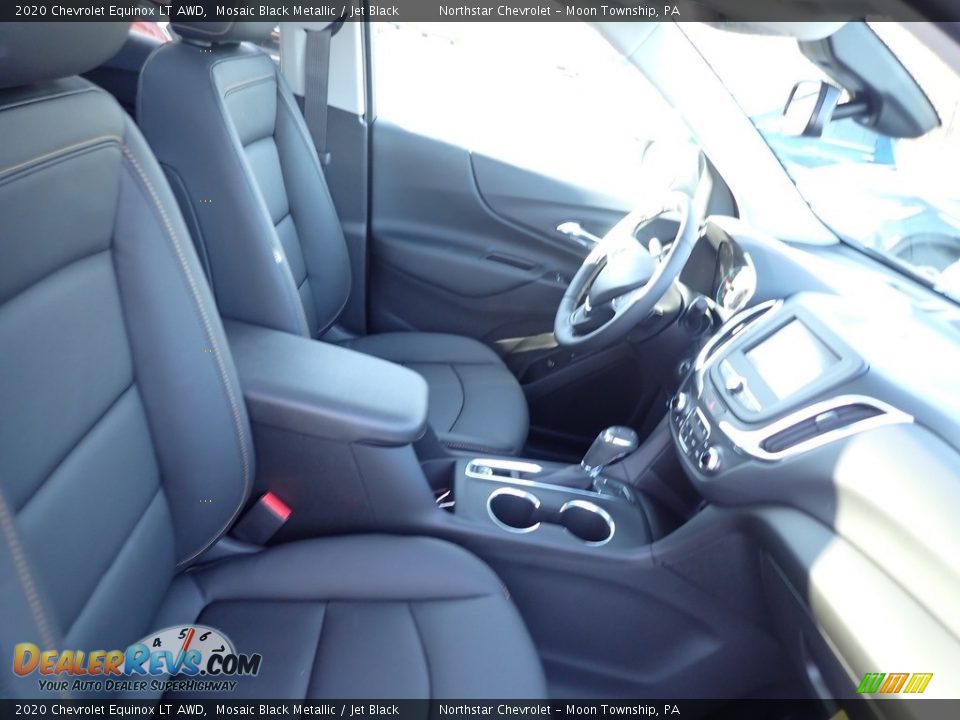 2020 Chevrolet Equinox LT AWD Mosaic Black Metallic / Jet Black Photo #9