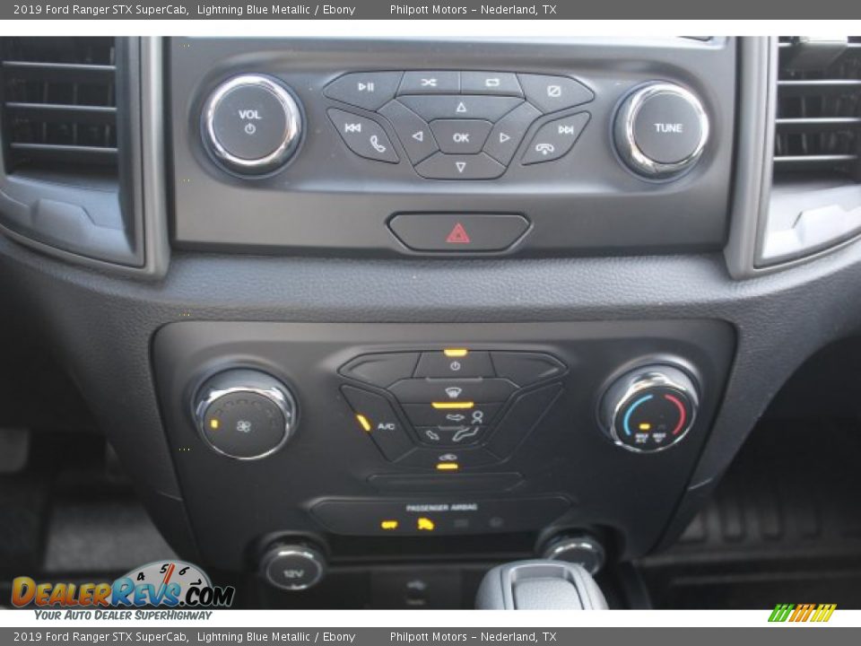 2019 Ford Ranger STX SuperCab Lightning Blue Metallic / Ebony Photo #19