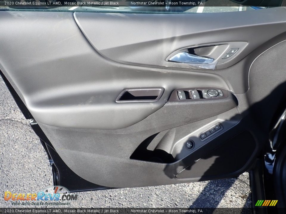 2020 Chevrolet Equinox LT AWD Mosaic Black Metallic / Jet Black Photo #14