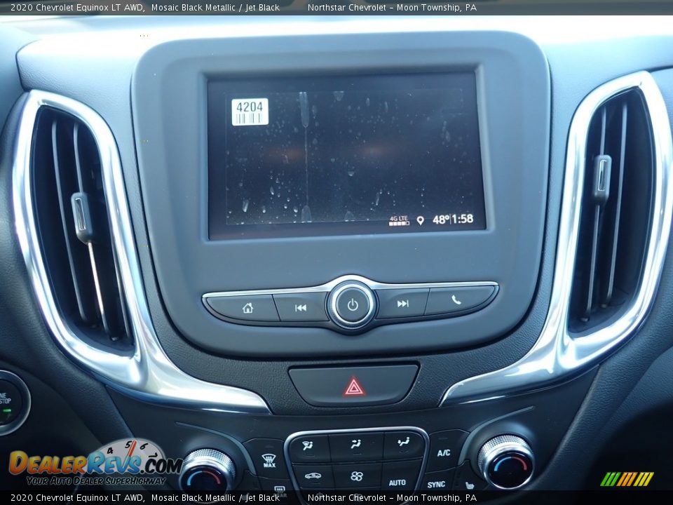 2020 Chevrolet Equinox LT AWD Mosaic Black Metallic / Jet Black Photo #16