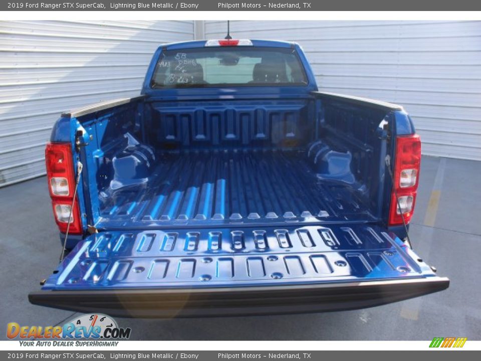 2019 Ford Ranger STX SuperCab Lightning Blue Metallic / Ebony Photo #23