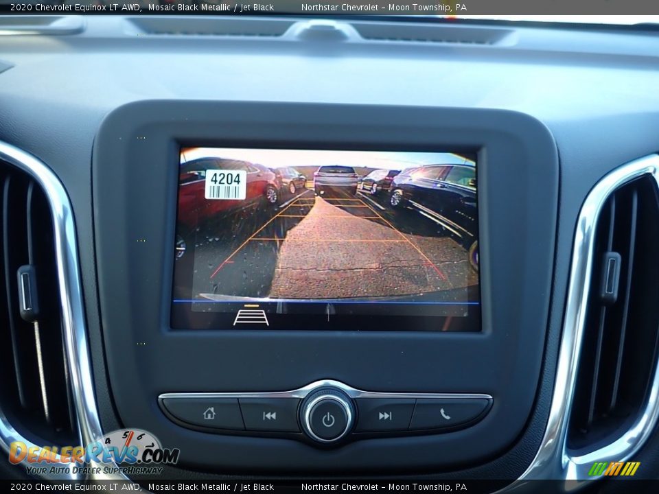 2020 Chevrolet Equinox LT AWD Mosaic Black Metallic / Jet Black Photo #17