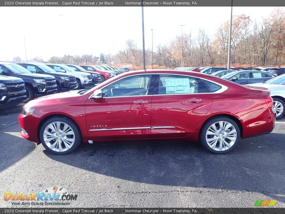 2020 Chevrolet Impala Premier Cajun Red Tintcoat / Jet Black Photo #2