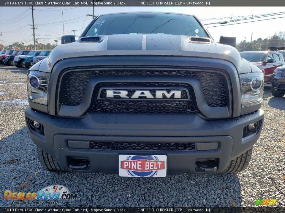 2019 Ram 1500 Classic Warlock Quad Cab 4x4 Mojave Sand / Black Photo #2