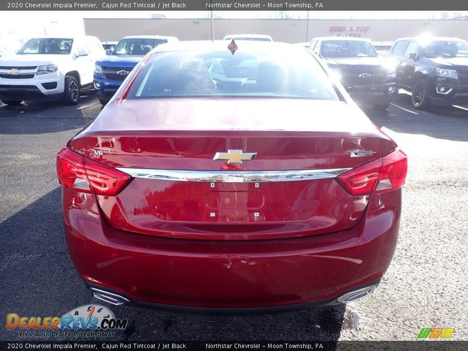 2020 Chevrolet Impala Premier Cajun Red Tintcoat / Jet Black Photo #4