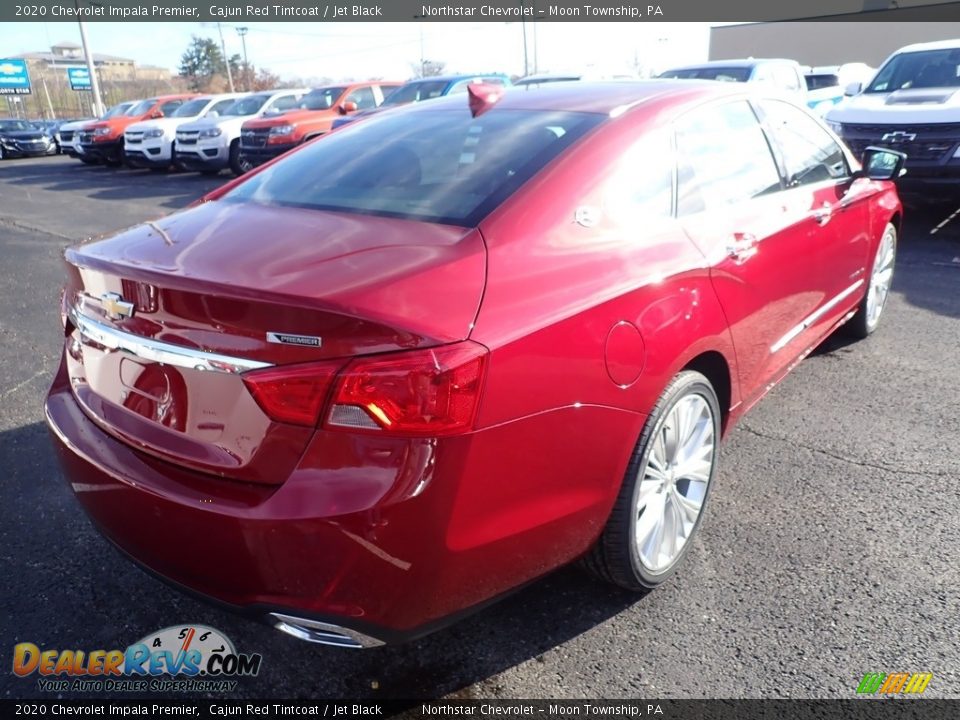 2020 Chevrolet Impala Premier Cajun Red Tintcoat / Jet Black Photo #5