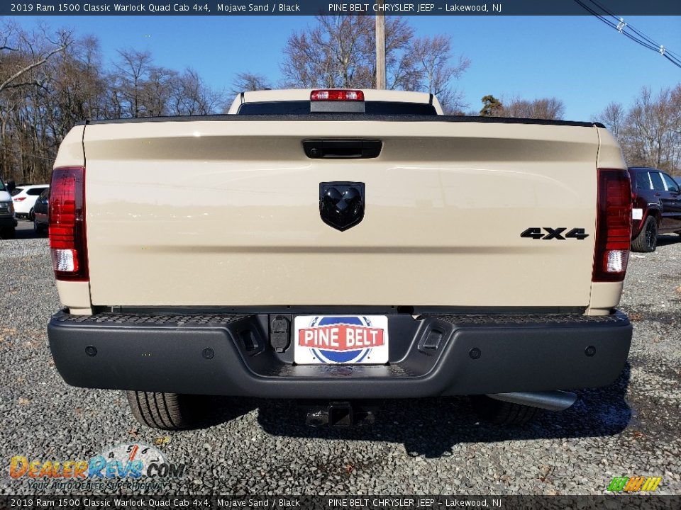 2019 Ram 1500 Classic Warlock Quad Cab 4x4 Mojave Sand / Black Photo #5