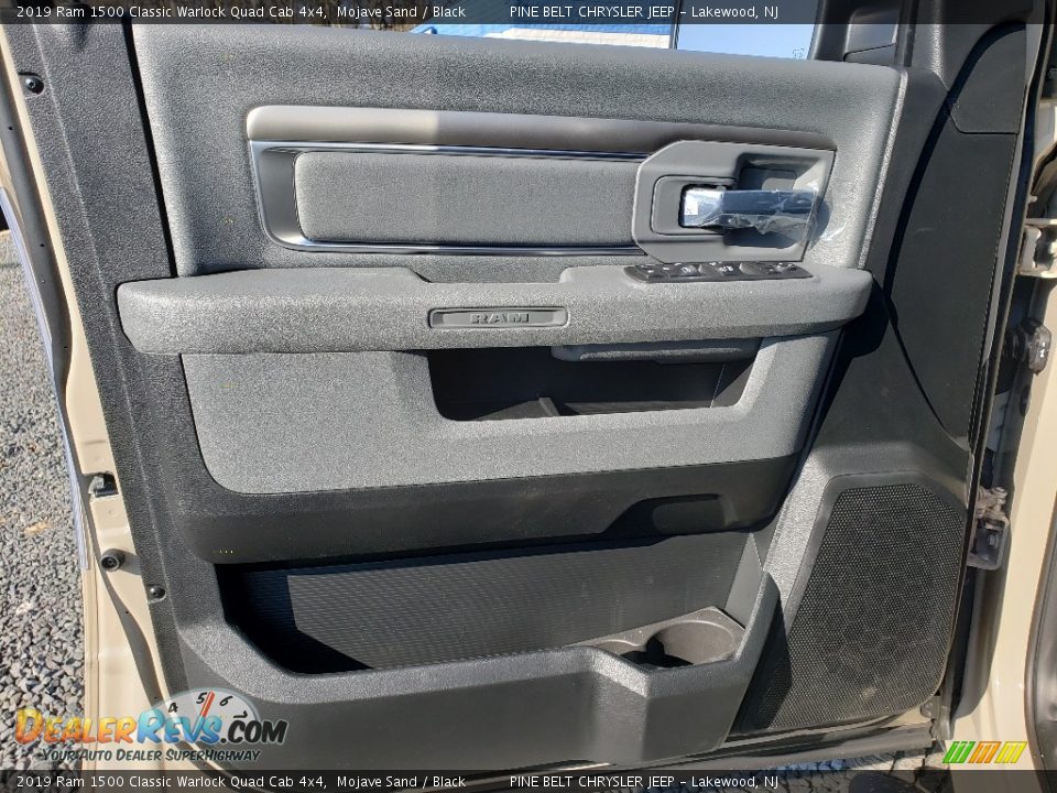 2019 Ram 1500 Classic Warlock Quad Cab 4x4 Mojave Sand / Black Photo #7