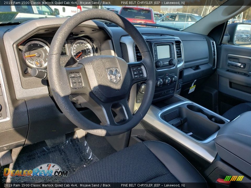 2019 Ram 1500 Classic Warlock Quad Cab 4x4 Mojave Sand / Black Photo #8