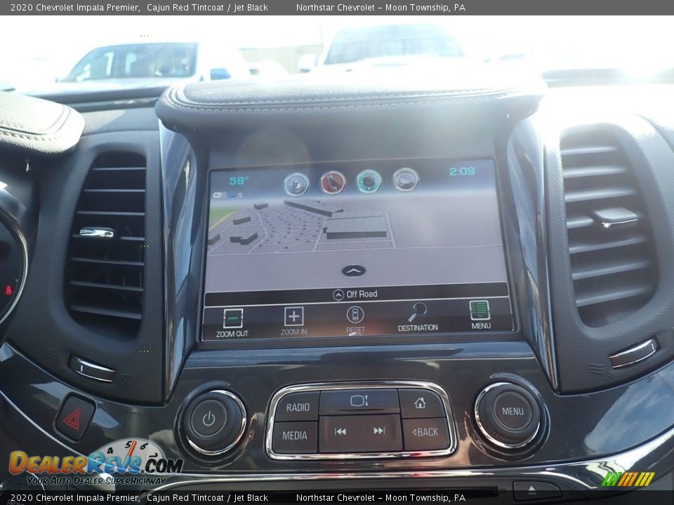 2020 Chevrolet Impala Premier Cajun Red Tintcoat / Jet Black Photo #18