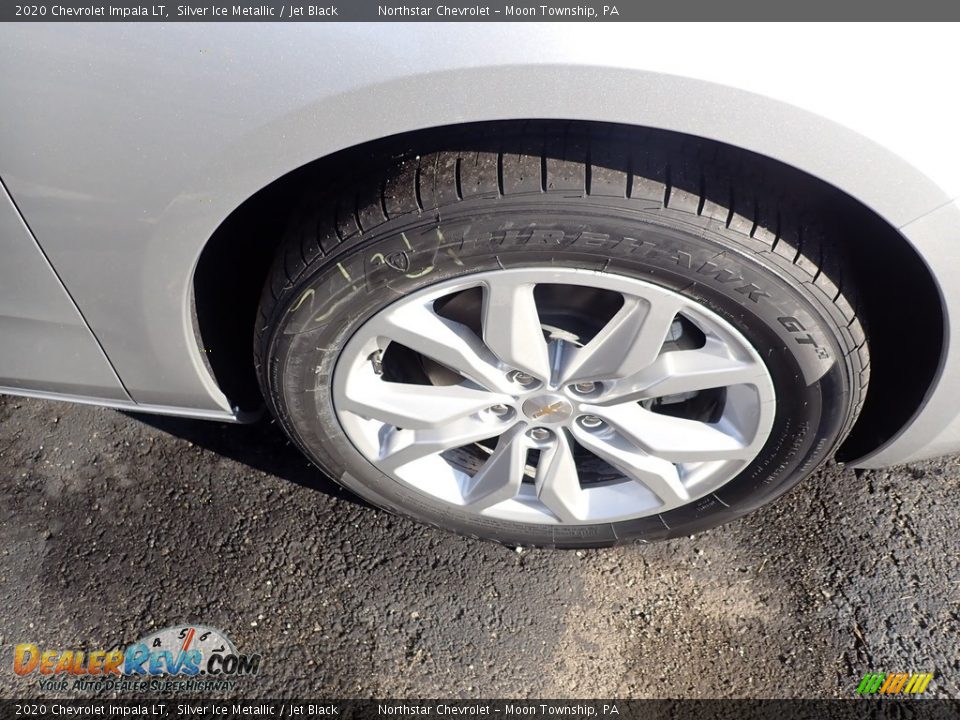 2020 Chevrolet Impala LT Silver Ice Metallic / Jet Black Photo #9