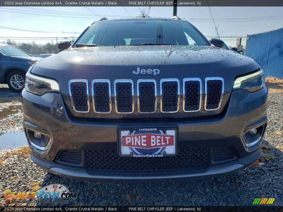 2020 Jeep Cherokee Limited 4x4 Granite Crystal Metallic / Black Photo #2
