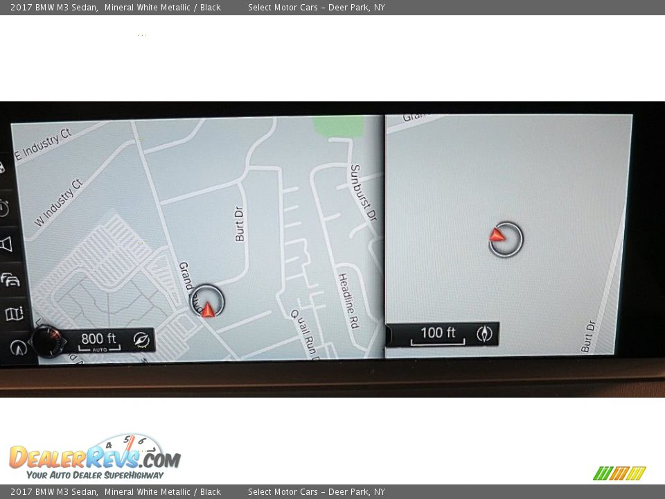 2017 BMW M3 Sedan Mineral White Metallic / Black Photo #20