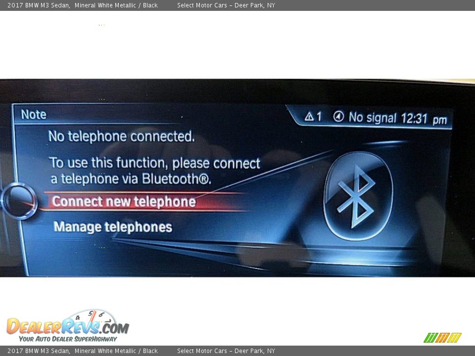 2017 BMW M3 Sedan Mineral White Metallic / Black Photo #22