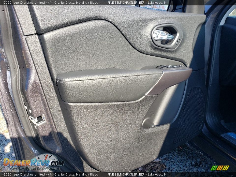 2020 Jeep Cherokee Limited 4x4 Granite Crystal Metallic / Black Photo #7