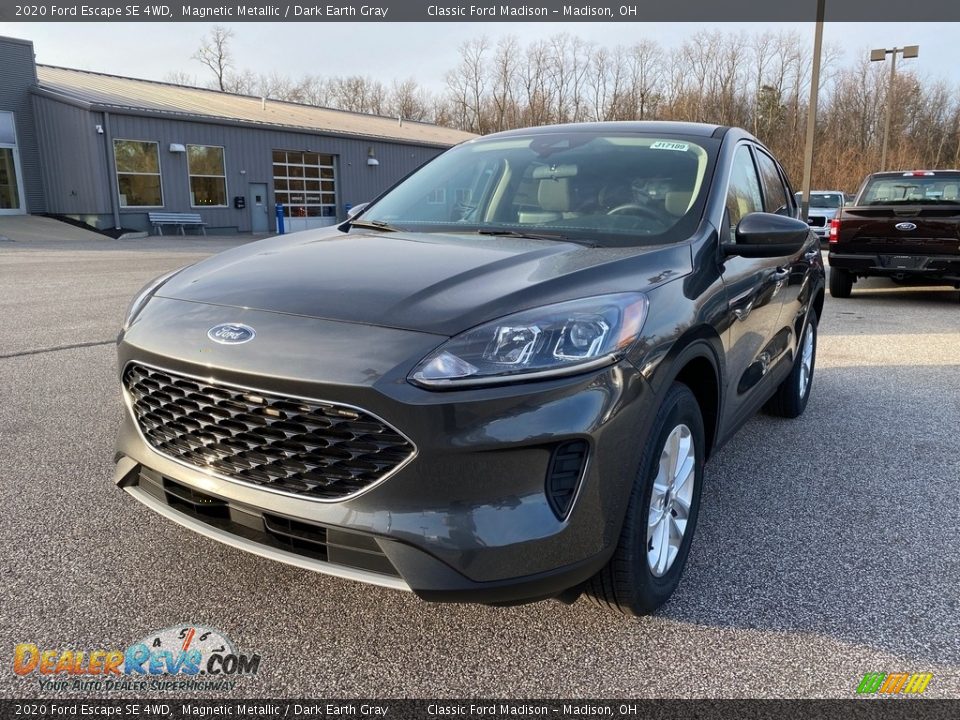 2020 Ford Escape SE 4WD Magnetic Metallic / Dark Earth Gray Photo #1