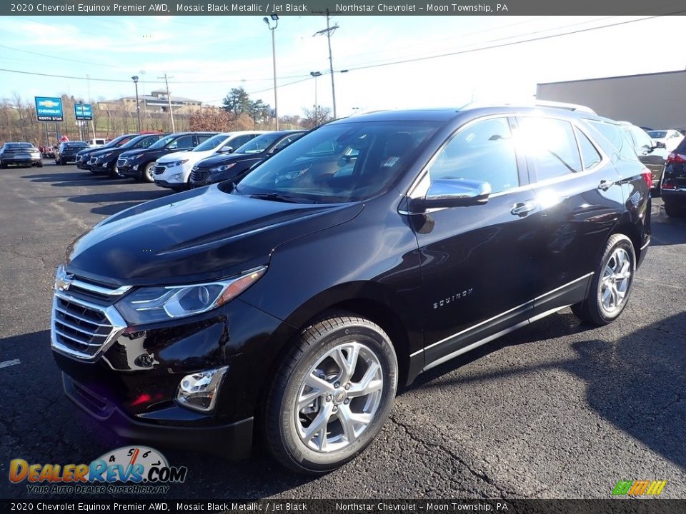 2020 Chevrolet Equinox Premier AWD Mosaic Black Metallic / Jet Black Photo #1