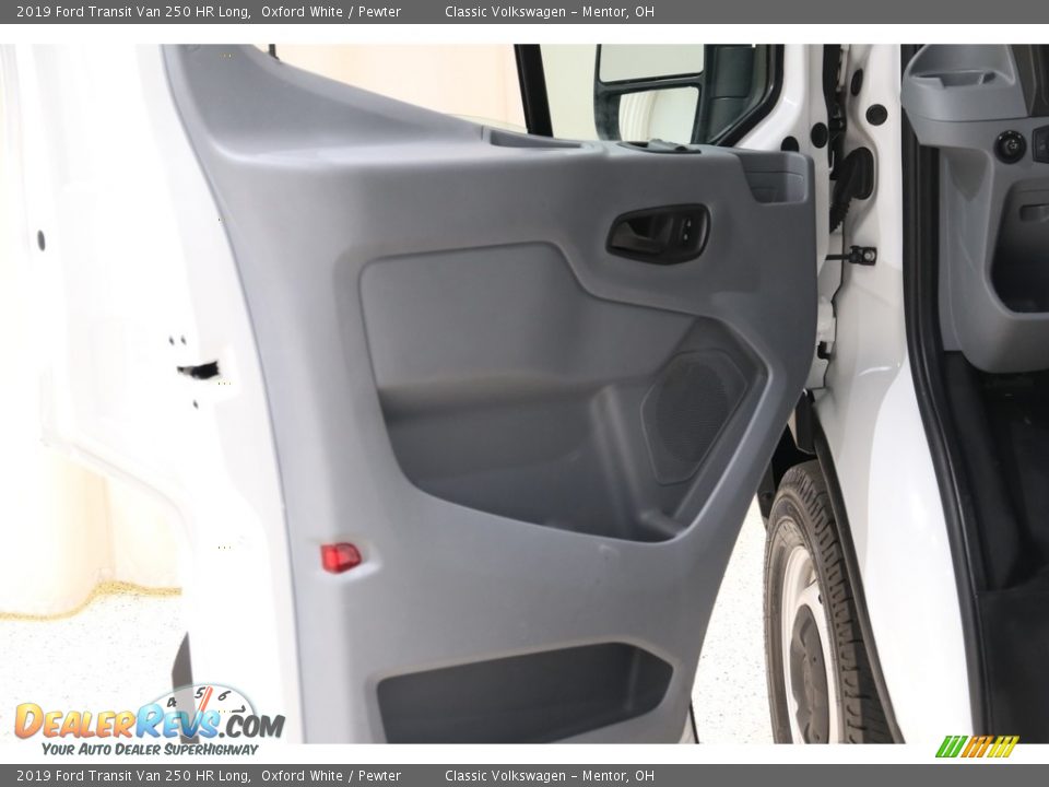 2019 Ford Transit Van 250 HR Long Oxford White / Pewter Photo #4